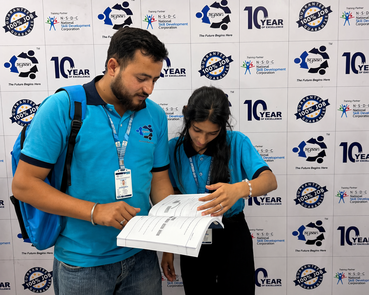Tally Prime practical lab session at Ayaan Edu Skills institute